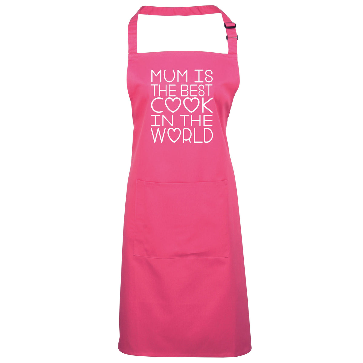 It Tastes Best With Mom For The Best Cook In The World I Love My Mom Apron  by kunterbuntdesig