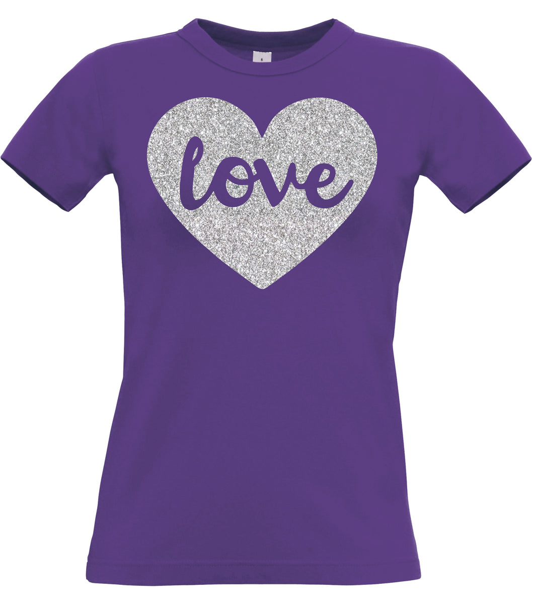 Wunderlove by Westside Lilac Embroidered T-Shirt