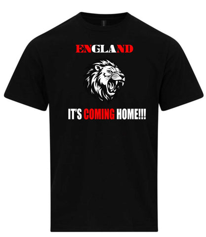 ENGLAND IT'S COMING HOME UNISEX T-SHIRT