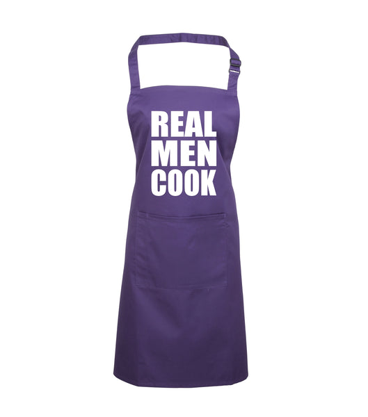 Tablier de cuisine de vrais hommes 